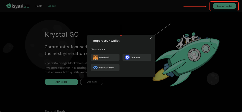 Hướng dẫn cách tham gia IDO/IGO trên sàn KrystalGO Hướng dẫn cách tham gia IDO/IGO trên sàn KrystalGO