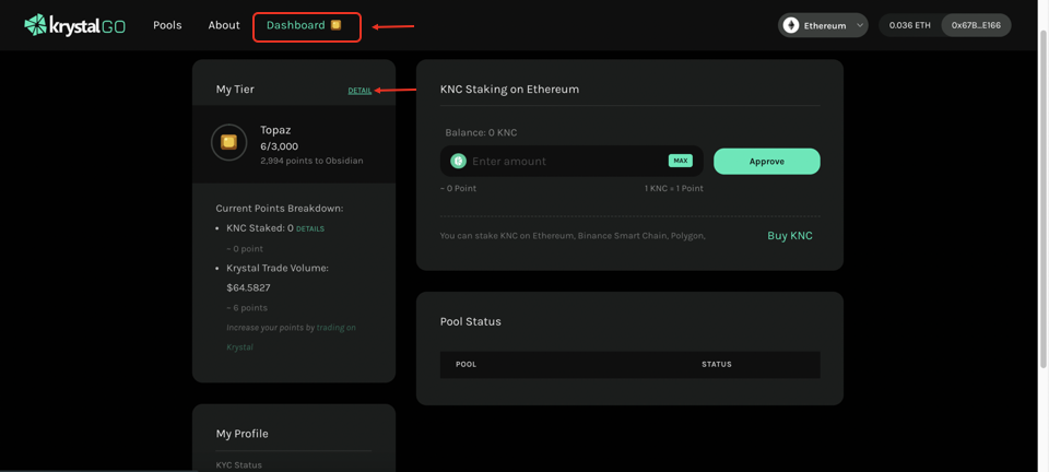 Hướng dẫn cách tham gia IDO/IGO trên sàn KrystalGO Hướng dẫn cách tham gia IDO/IGO trên sàn KrystalGO