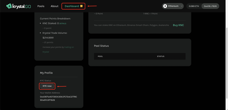 Hướng dẫn cách tham gia IDO/IGO trên sàn KrystalGO Hướng dẫn cách tham gia IDO/IGO trên sàn KrystalGO