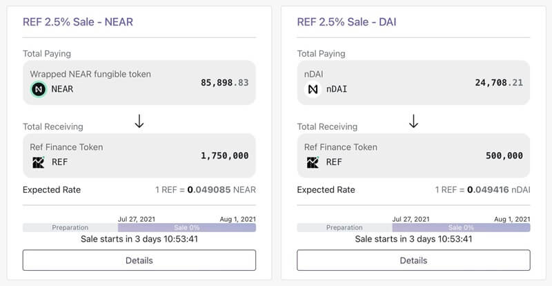 Ref Finance Là Gì? Toàn Tập Về Tiền Điện Tử REF Ref Sale đã được mở bán trên Skyward được 6 tháng, từ cuối tháng 7 năm vừa rồi