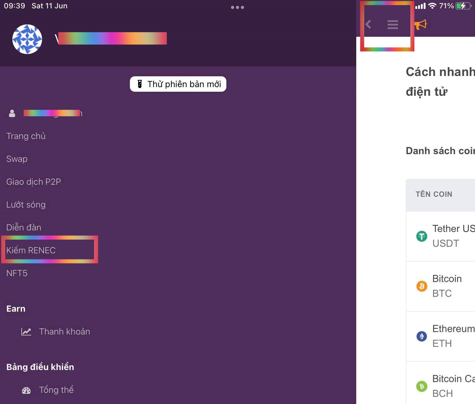 Hướng dẫn khai thác Renec Coin miễn phí trên App Remitano