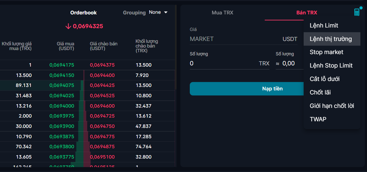 Hướng dẫn giao dịch giao ngay, Trade Spot sàn FTX [Phần 3]
