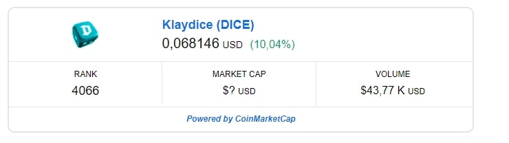 Klaydice là gì? Tất tần tật thông tin về Klaydice Klaydice là gì? Tỷ giá thành hiện tại của DICE token?